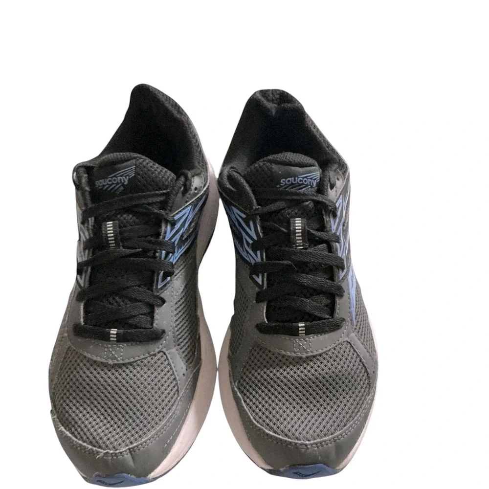 Saucony Cohesion 14 Black and Blue‎ Running Shoes size 9
